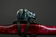 Boxelder Burl Native American Flute, Minor, Mid A-4, #E17G